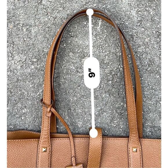 Michael  Kors Karson Large Carryall Tote Luggage Leather - Picture 7 of 8